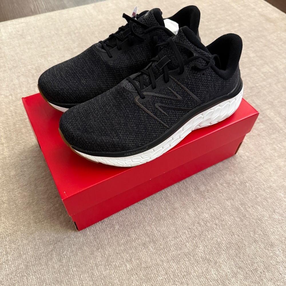 New Balance Men’s Fresh Foam X Kaiha RD Running Shoes Black, Size 13 4E
